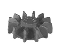 Front view of 3-1/8 inch OD Fan from Jenkins Electric