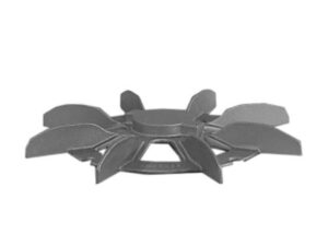 Front view of 19-1/2 inch OD Fan from Jenkins Electric