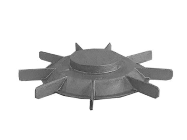 Front view of 22-1/2 inch OD Fan from Jenkins Electric