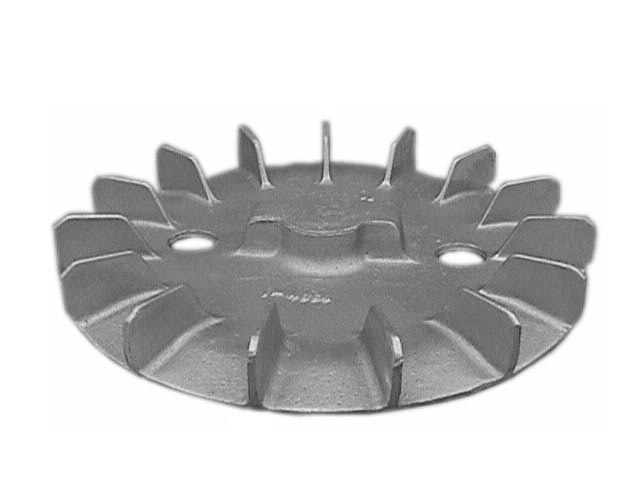 Front view of 15-5/8 inch OD Fan from Jenkins Electric
