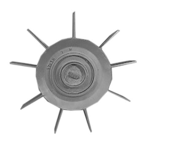 Bottom view of 28-1/2 inch OD Fan from Jenkins Electric