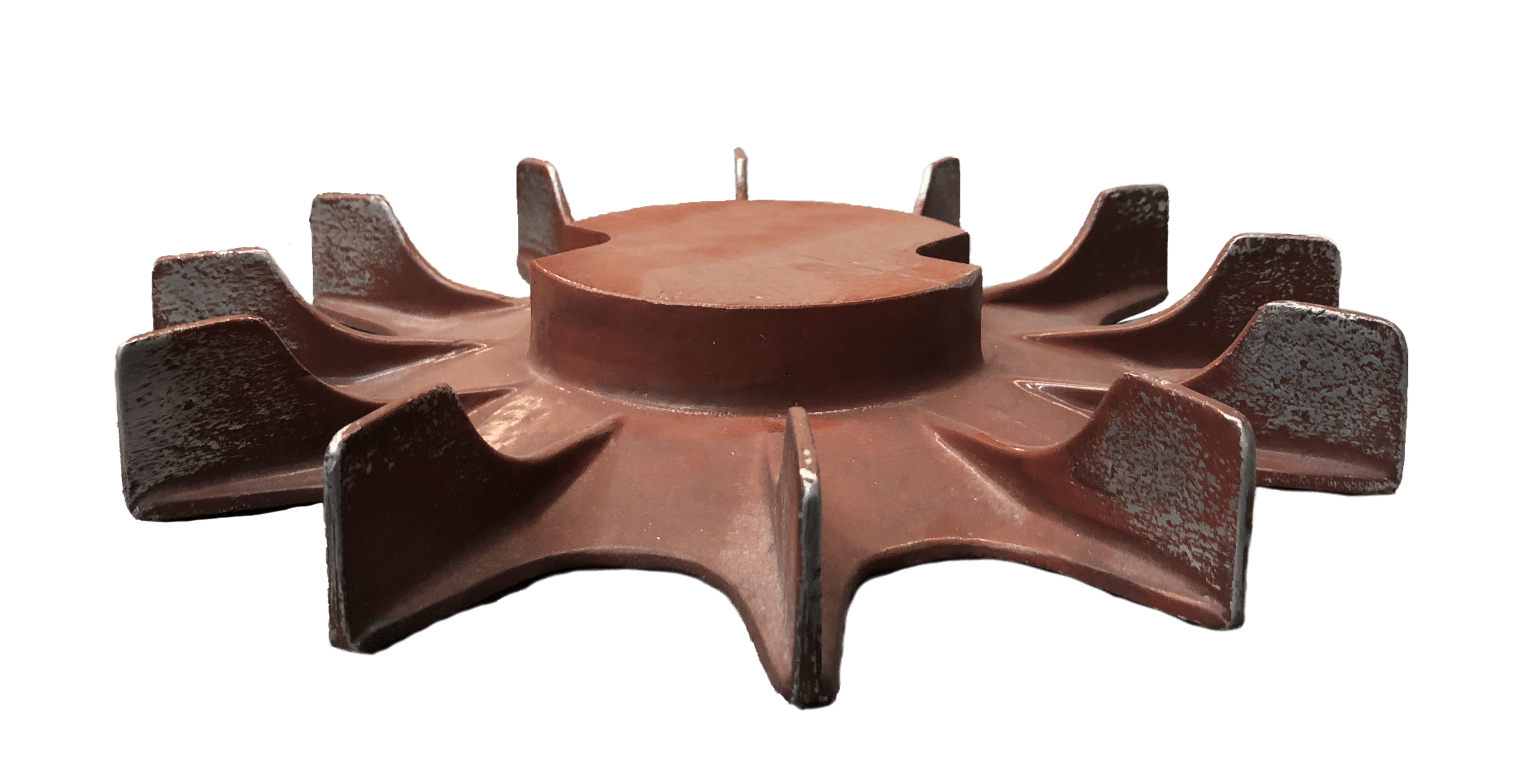 Front view of 13 inch OD Fan Model 6 from Jenkins Electric