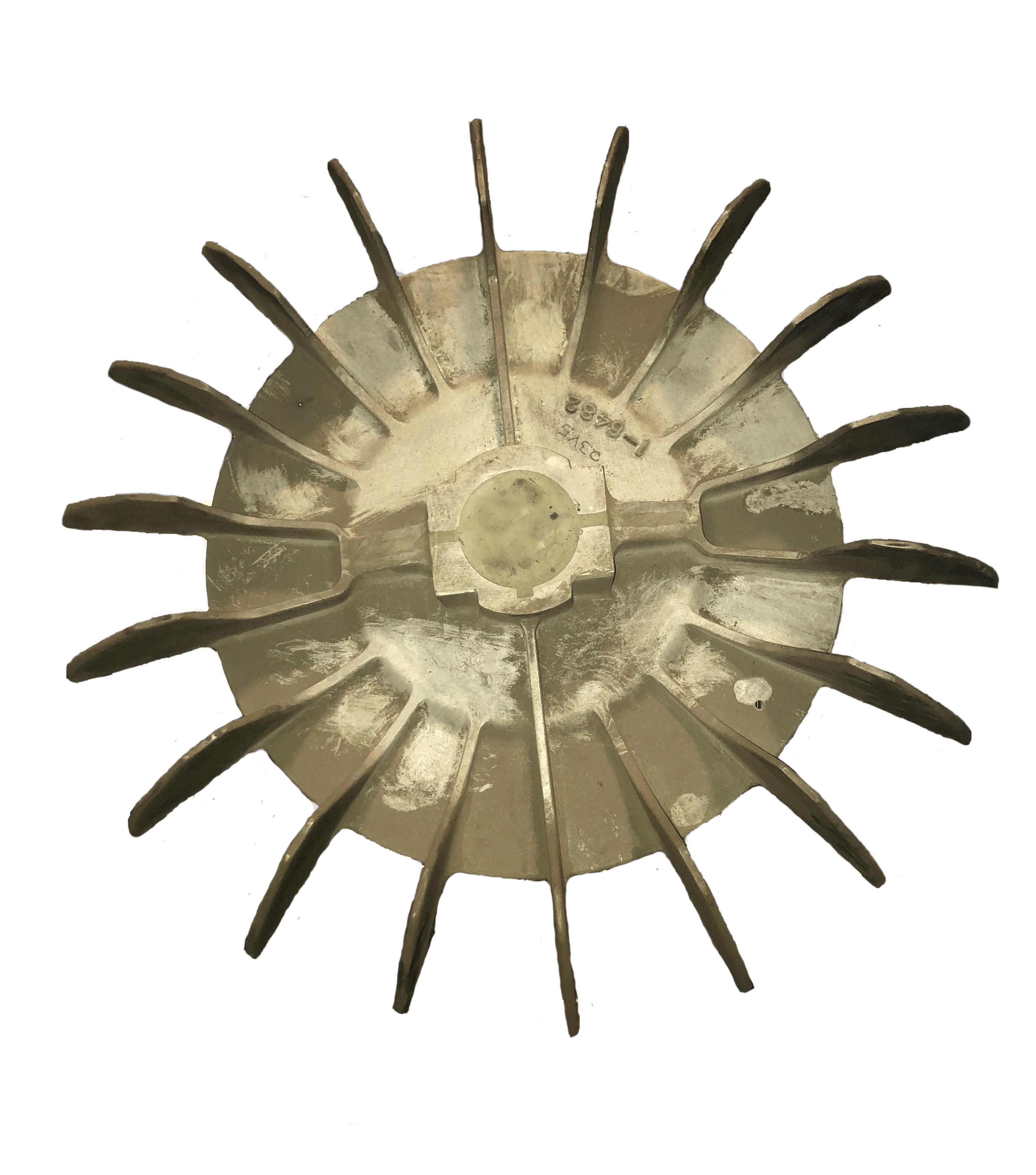 Top view of 32-1/4 inch OD Fan from Jenkins Electric