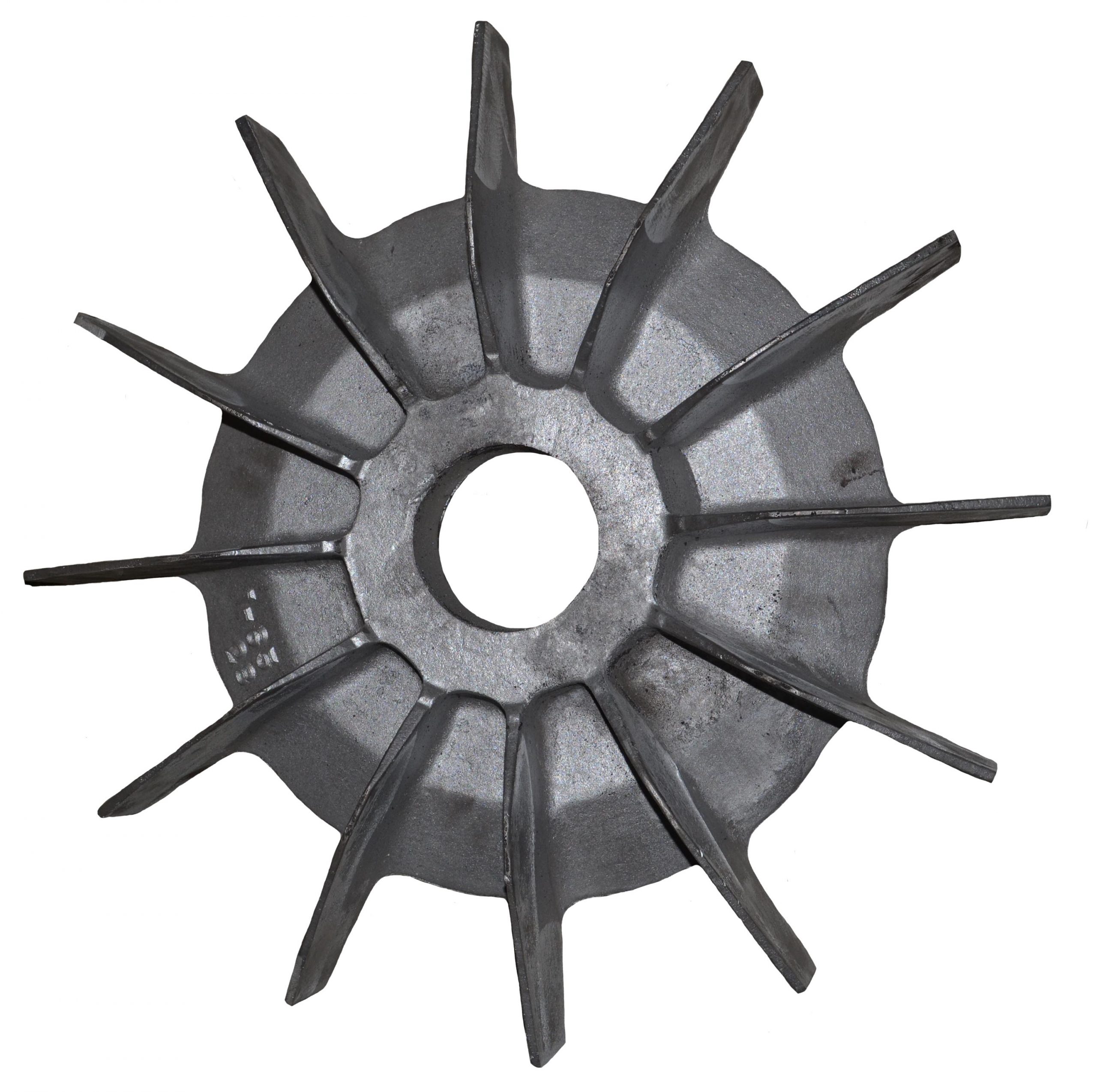 Top view of 23-1/8 inch OD Fan from Jenkins Electric