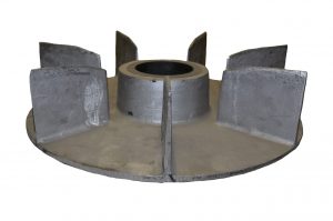 Front view of 23-5/8 inch OD Fan from Jenkins Electric