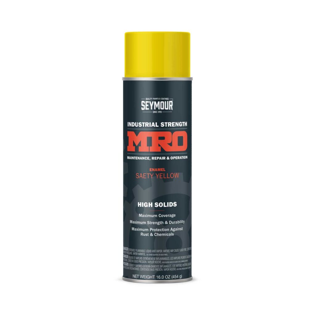 Jenkins Electric 6201419 Seymour MRO Spray Paint, Safety Yellow