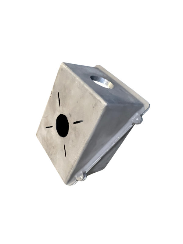 Universal Terminal Box for 445 and Larger Frame Motors, Cast Aluminum
